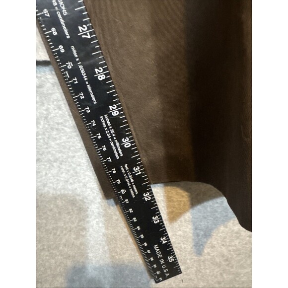 Dockers Signature Khaki Straight Fit D2 Flat Front Pants 38x32 Hunter Green Mens - Picture 10 of 11